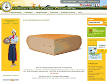 Tablet Screenshot of goudsekaasshop.nl